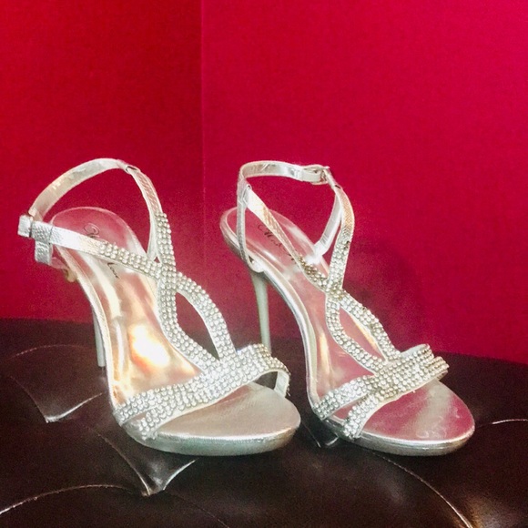 Wild Rose Shoes - Rhinestone, stilettos